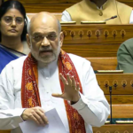 Home Minister Amit Shah in Parliament
