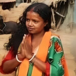 BJP’s candidate stops vehicle with sealed EVMs & TMC flags