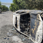 Workers’ protest turns violent in Noida; vehicles torched