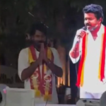 TVK candidate uses Vijay hologram for election campaigning