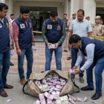 Cash bag thrown during ED raids linked to Bhagwant Mann aide
