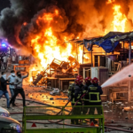 Major fire engulfs Delhi’s Shastri park furniture market