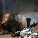 Over 200 illegal stalls demolished in major overnight drive in Dum Dum station