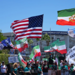Iran protesters rally outside World Cup match, condemn FIFA’s ban