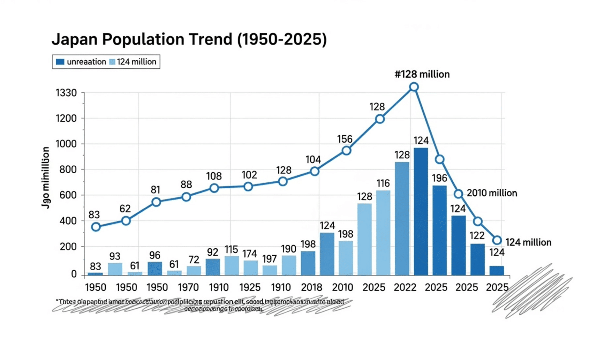 Japan population decline statistics. Immigration.